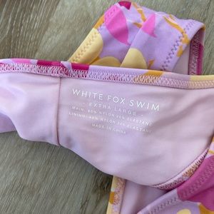 XL white fox swim